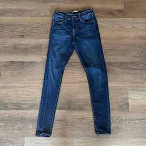 KanCan Signature Mid-Rise Dark Wash‎ Denim Skinny Jeans Women's Size 24